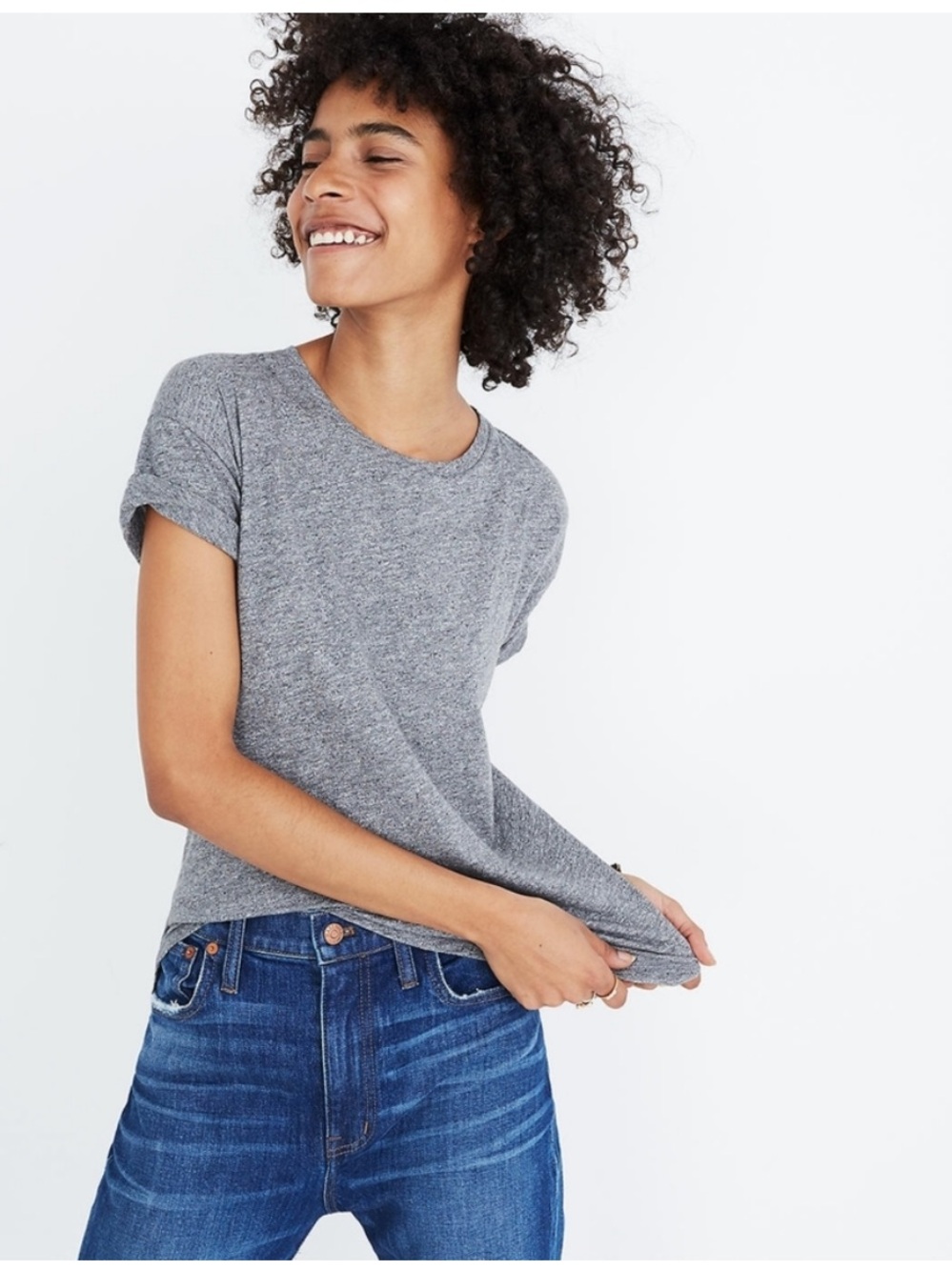 Madewell Whisper Cotton Crewneck T-Shirt
